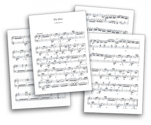 image feuille de musique